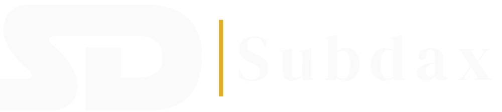 Logotipo de Subdax, agencia de desarrollo web y soluciones digitales.